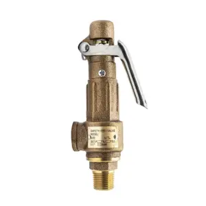 Brass safety valve