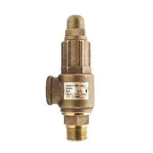 Simple brass safety valve